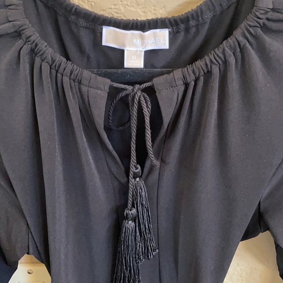 Michael Kors black jersey mini dress size M - Picture 8 of 10